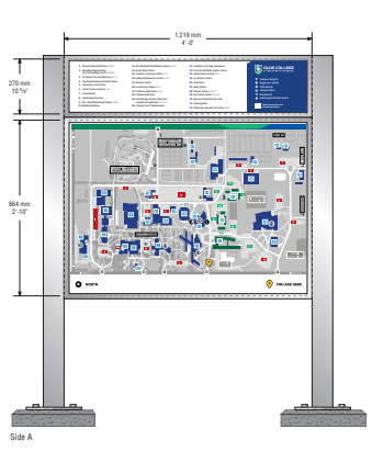 Campus Map Mockup